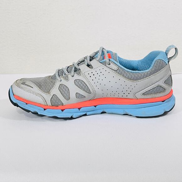 Nike Sneakers Womens 10 Running Shoes Grey Blue Flex Trail Shield 537696-004 - Picture 6 of 10